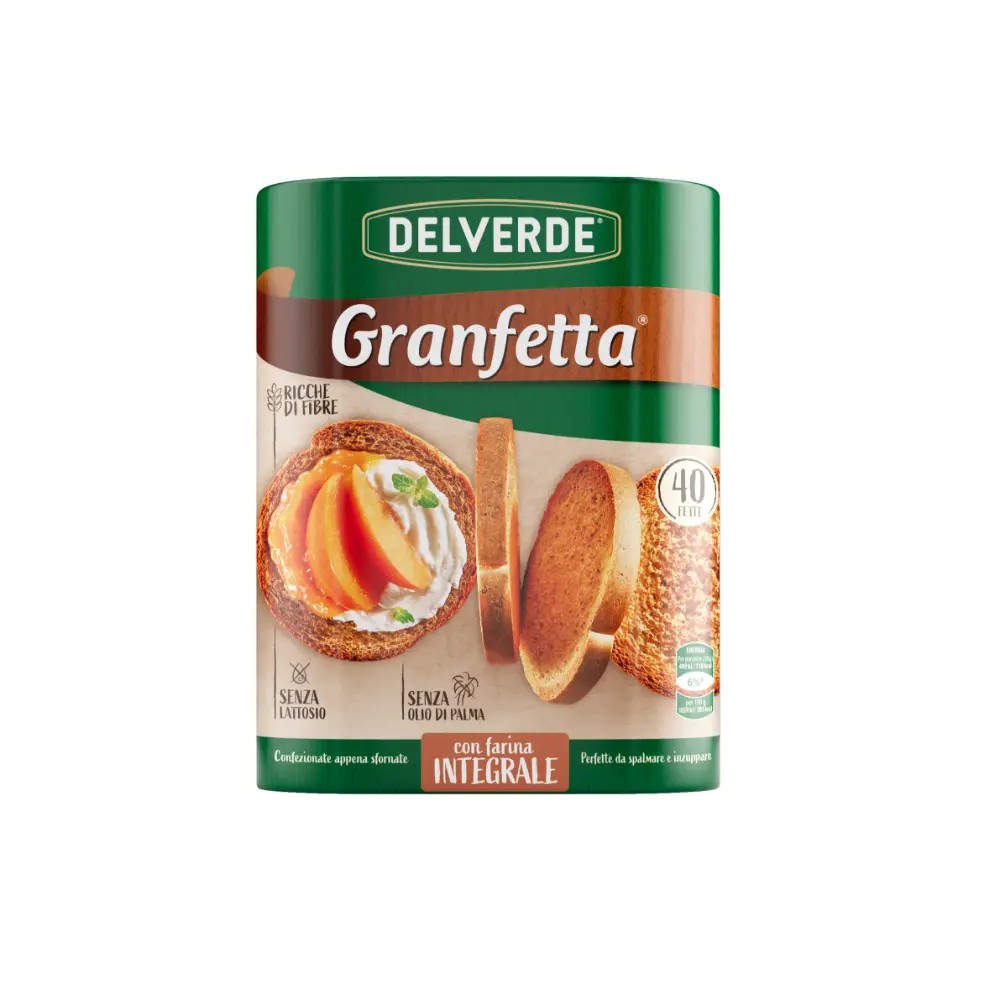 FETTE BISC.DELVERDE GRANFETTA X40 INTEGRALI