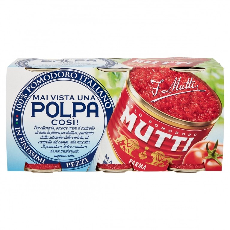 POLPA DI POM. MUTTI LATT. GR.400X3