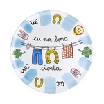 PIATTO PIZZA AZZURRO CIELO PAGNOSSIN CM31