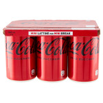 COCA COLA ZERO LATTINA MINICAN CL.15X6