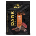 SOCADO PRALINE DARK 75% E FAVE DI CACAO GR.200